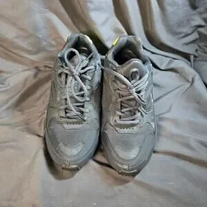 Nike | Shoes | Nike Shox Shocks Gray Neon Yellow Shoes Size  display picture 1